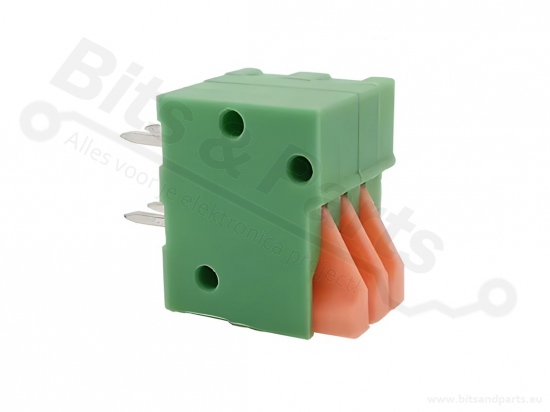 Screwless terminal KF141R 3-way